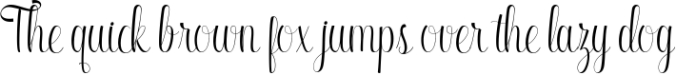 Ringdena Script Font Preview