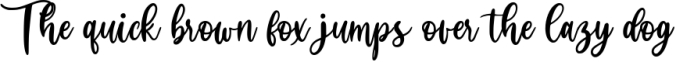 Huttely Modern Calligraphy Font Preview