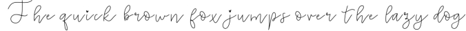 Mimosa - Handwritten Script Font Font Preview