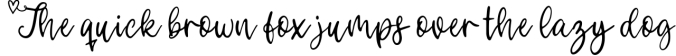 Your Valentine - A script font perfect for your love notes Font Preview
