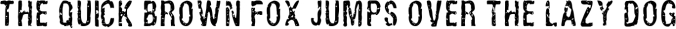 Ugly Alligator - Grunge Typeface Font Preview