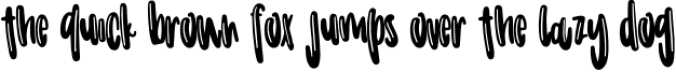 Awkward Klutz Font Preview