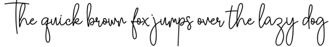 Southwill Monoline Script Font Preview