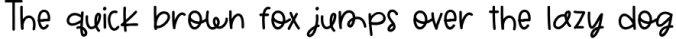 Marshmallow - A Cute Handwritten Font Font Preview