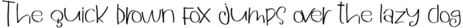 Unique Swirly Handwritten Font Font Preview