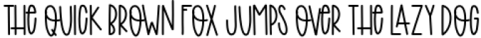 Mama Llama | Fun Handwritten Font | Bouncy Font Font Preview