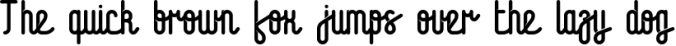 Juicy Ice Cream Font Preview