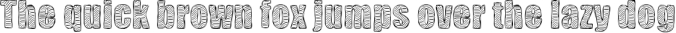 Zebra BBoard - Decorative Font Font Preview