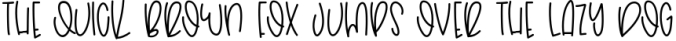 Hoptrot - A Cute Handwritten Font Font Preview