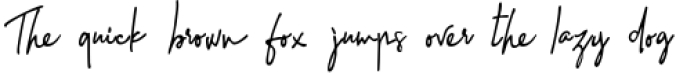 Sinteria Signature Font Preview