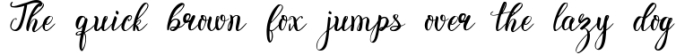 Rosita script - stylish brush font Font Preview