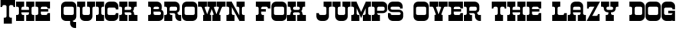 Westwood - Funny Western Font Font Preview