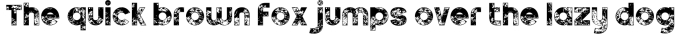 Silver forte Grunge Font Preview