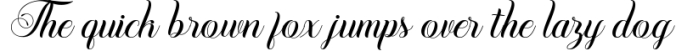 Janetha Script Font Preview