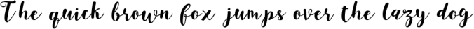 joshan brush script Font Preview