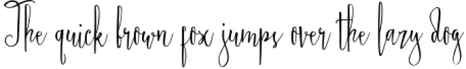 Starlight - Lovely Calligraphy Font Font Preview