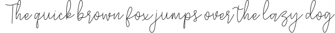 Seraphine - Handwritten Font Font Preview