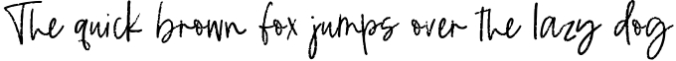 The California - A SerifScript Handwritten Font Duo Font Preview