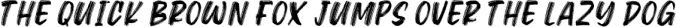 Bring Blaster - All Caps Brush Font Font Preview