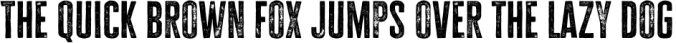 Cheddar Gothic Rough Font Font Preview
