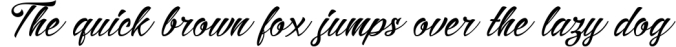 Alisandra Script Font Preview