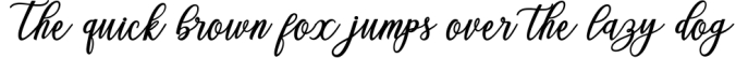 Blessed Script Font Preview