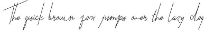 Katty Signature Font Preview