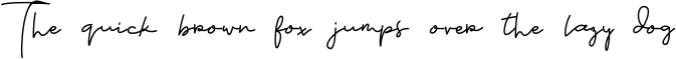 Kandi - A Handwritten Signature Font Font Preview