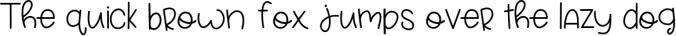 Fish Face - A Really Fun Handwritten Font Font Preview