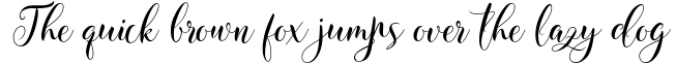 Amigirl Script Font Preview