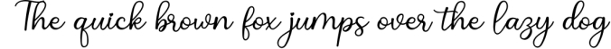 Justica Tail Font Preview