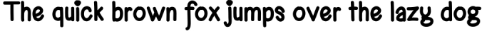 Bollia jump Font Preview