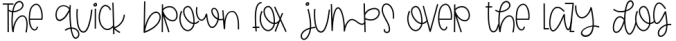 Aloe - A Fun Handwritten Font Font Preview