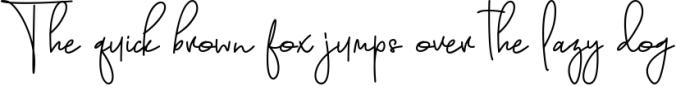 Austin Pen - Signature Monoline Font Preview