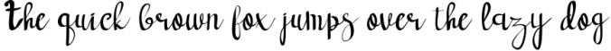 forest dream script handwritten font Font Preview