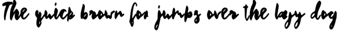 Quimbro | Handwritten brush font Font Preview