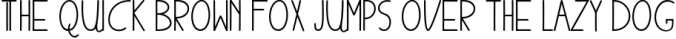 BUNGALOWSAN Font Preview