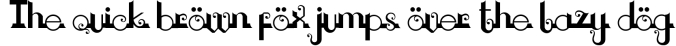 Chouphie Font Preview