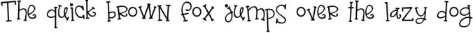 PN Jack Sprat Font Preview