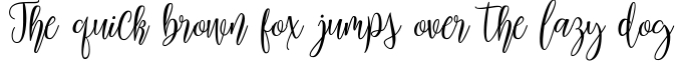 Mariposa Script Calligraphy Font Preview