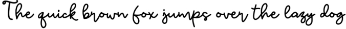 Glypher Script Font Preview