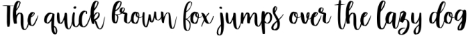 Just Tuesday Font Preview