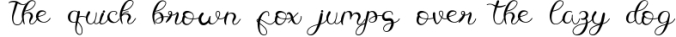 Butterfly - Modern Calligraphy Font Preview