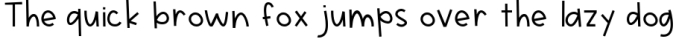 Jellyfish - A Fun Handwritten Font Font Preview