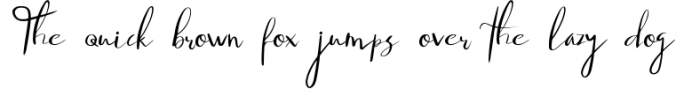 Jameela - Natural and Beautiful Script Font Font Preview