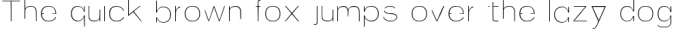 EXOPLANET - A Futuristic Typeface Font Preview