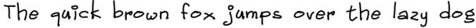 Children Handwritten Font Preview