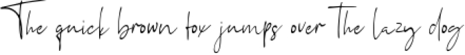 Sharpenhill Signature Font Preview