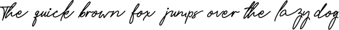 Qollbi Signature Font Preview