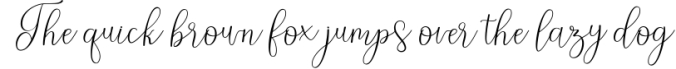 Nathasyia script Font Preview